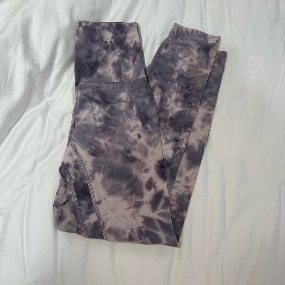 Lululemon Purple diamond dye align leggings 2